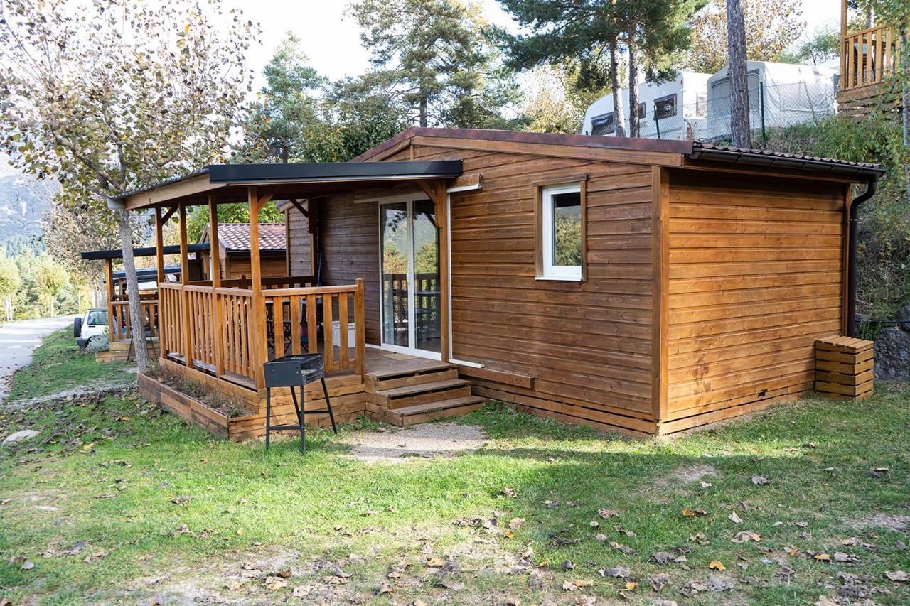 Bungalows Del Camping Pedraforca Saldés エクステリア 写真