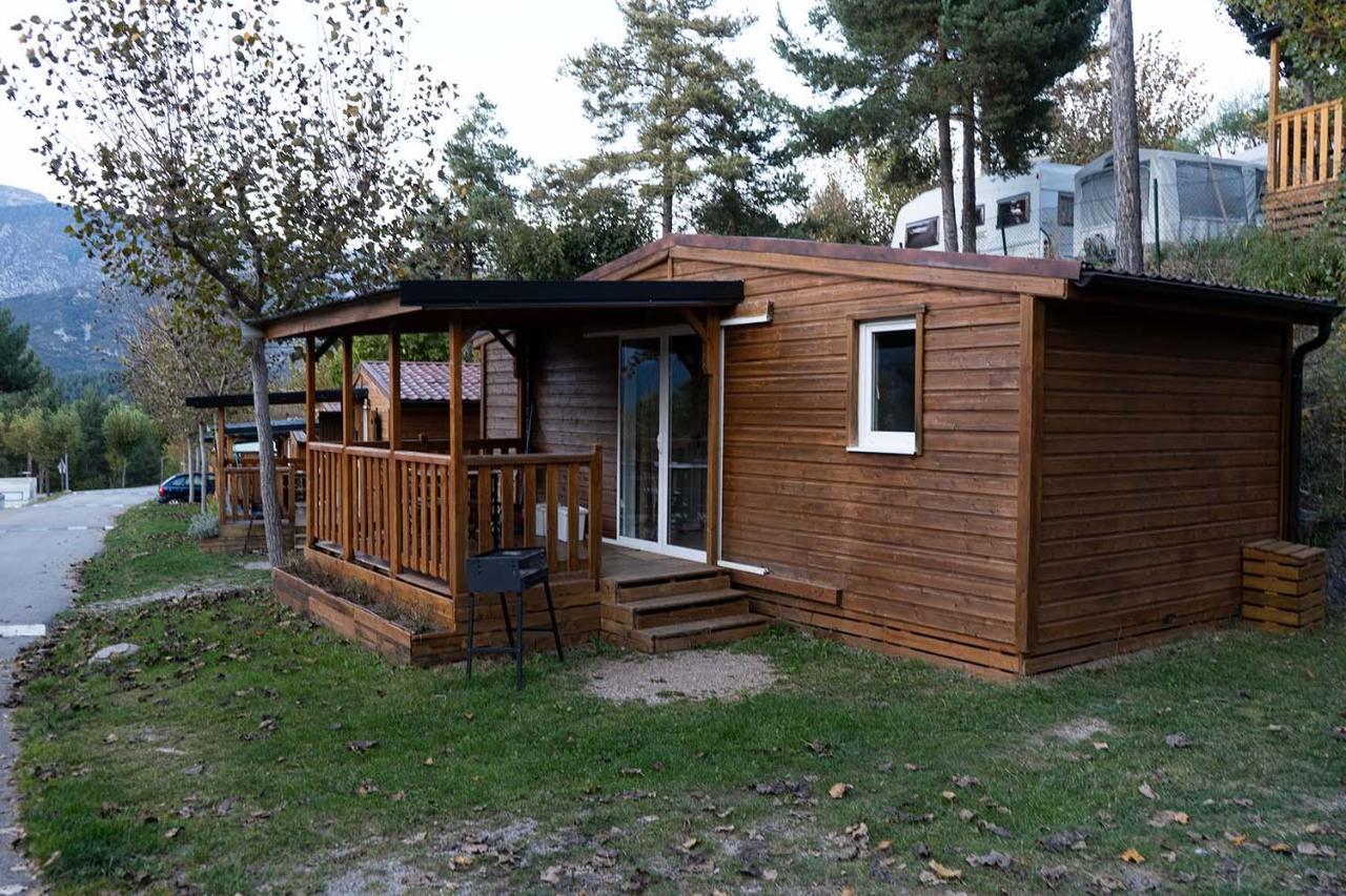 Bungalows Del Camping Pedraforca Saldés エクステリア 写真