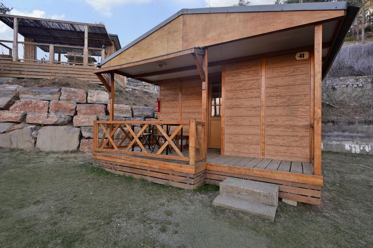 Bungalows Del Camping Pedraforca Saldés エクステリア 写真
